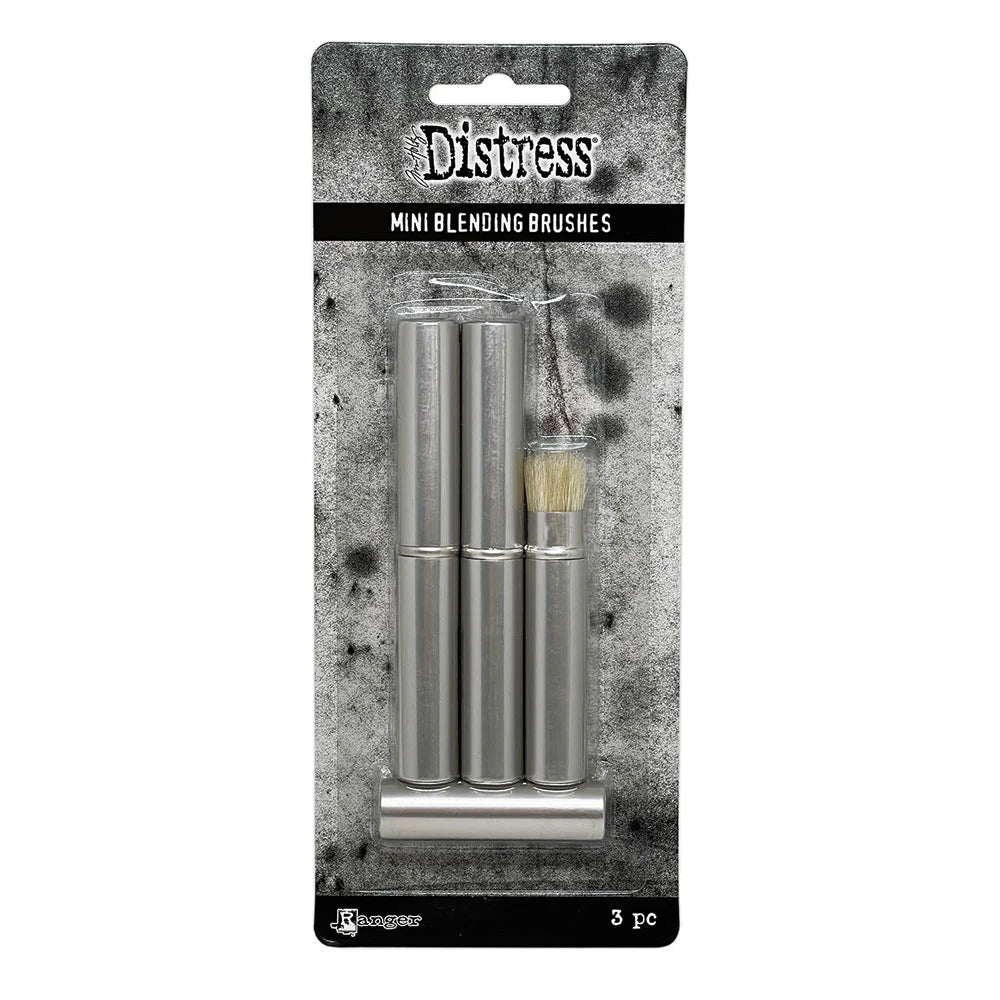 Tim Holtz Distress Mini Blending Brushes (3 Pk)