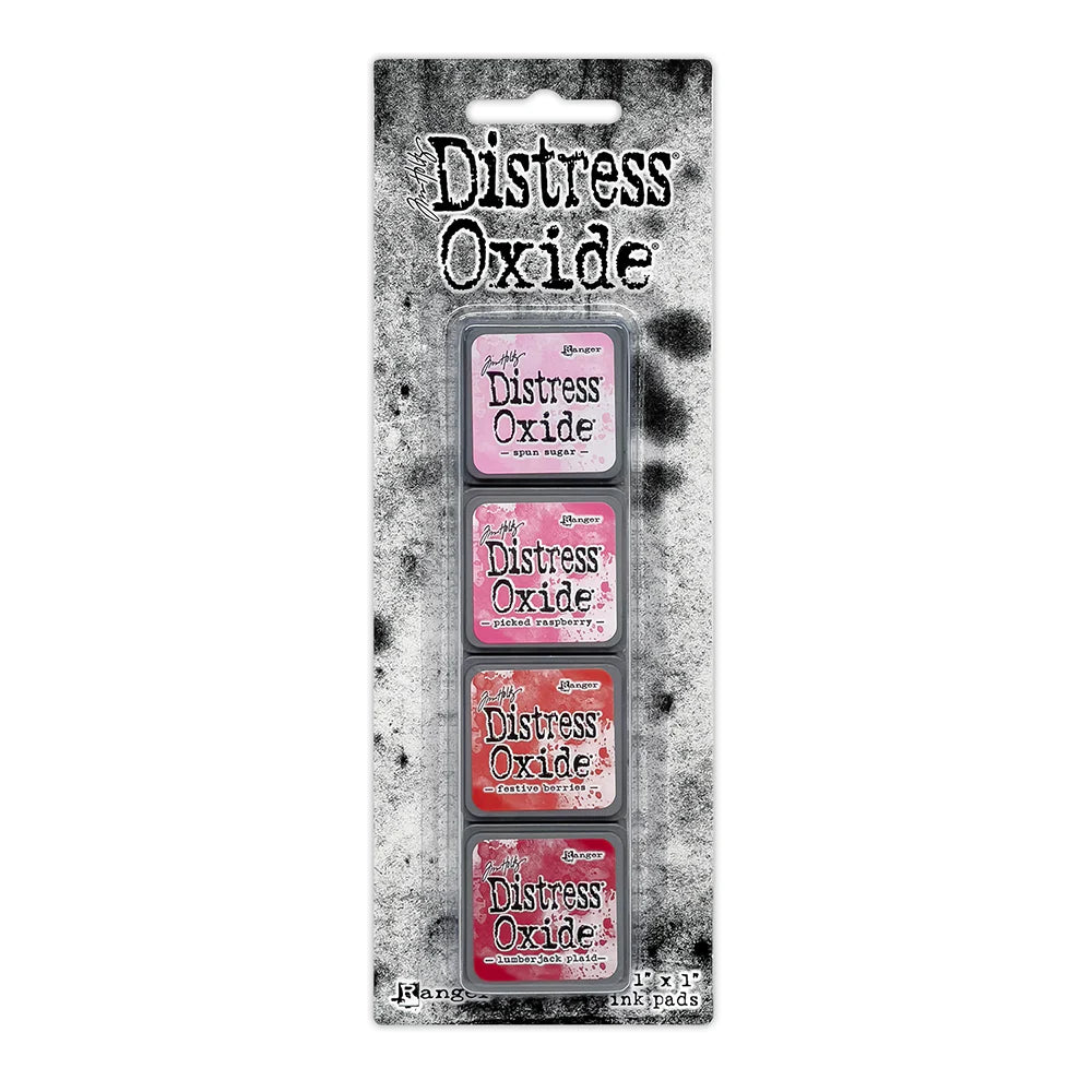 Tim Holtz Distress Mini Oxide Ink Pads 4/Pkg - Kit 1