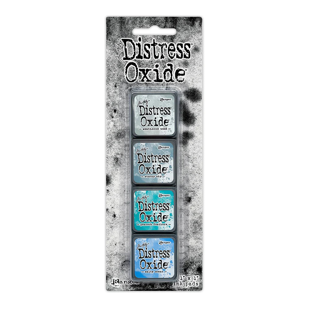 Tim Holtz Distress Mini Oxide Ink Pads 4/Pkg - Kit 4