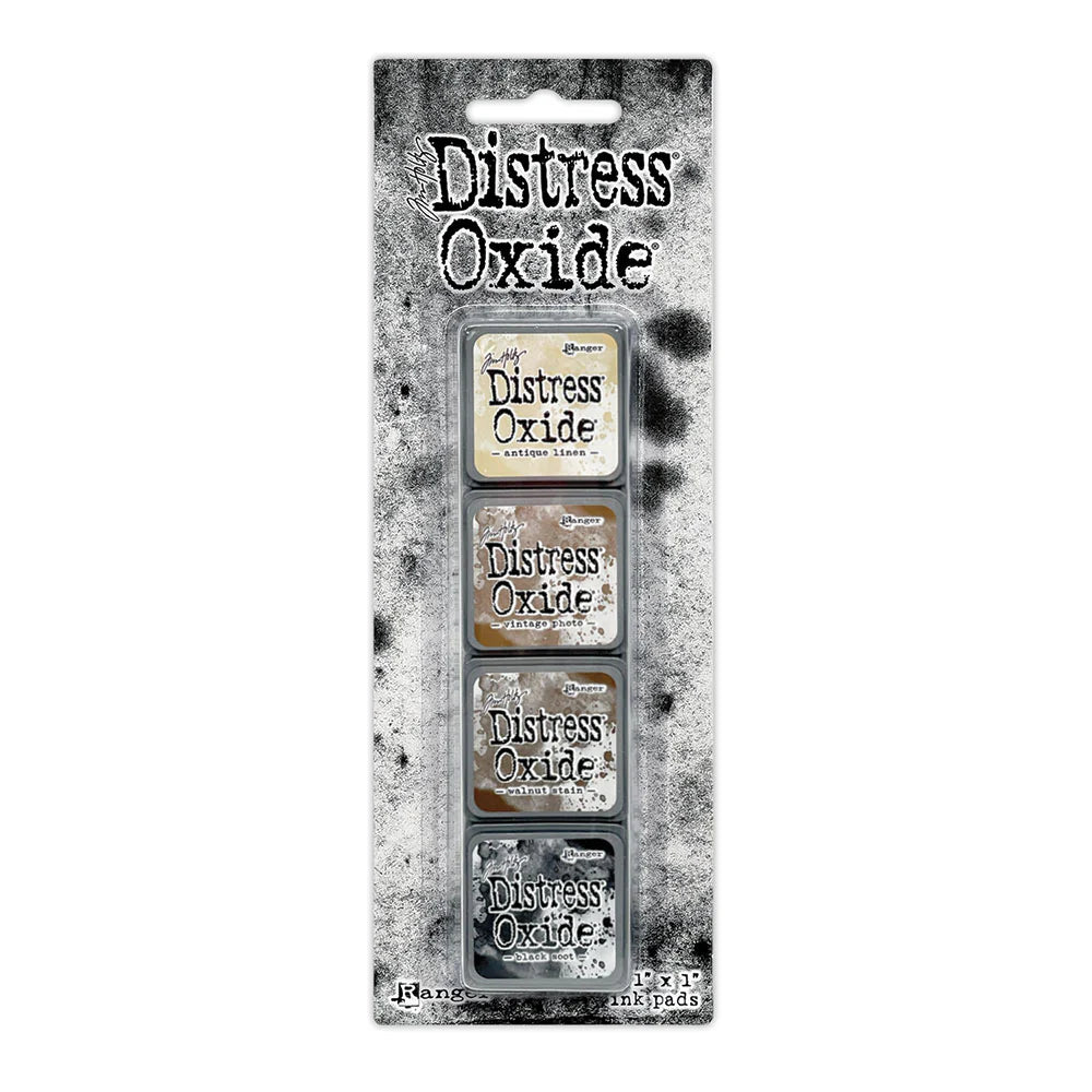 Tim Holtz Distress Mini Oxide Ink Pads 4/Pkg - Kit 6