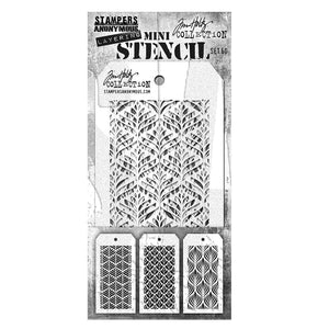 Tim Holtz Stampers Anonymous Mini Layering Stencil - Set 60