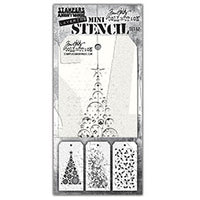 Tim Holtz Stampers Anonymous Mini Layering Stencil - Set 62