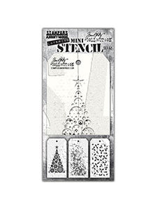 Tim Holtz Stampers Anonymous Mini Layering Stencil - Set 62