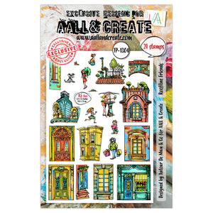 Aall and Create Stamp Set - Roofline Friends