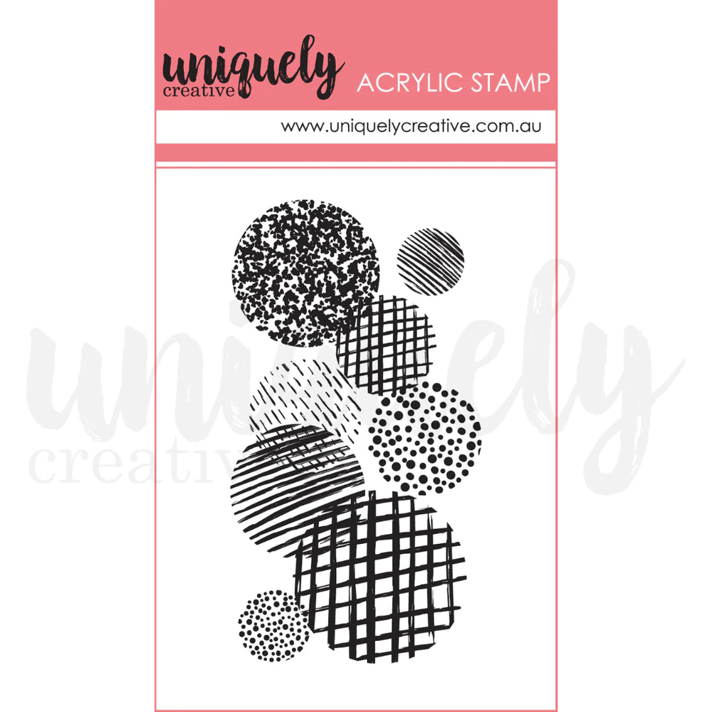 U/C Stamp - Texture Circles