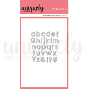 Uniquely Creative Tiny Lowercase Alpha Die