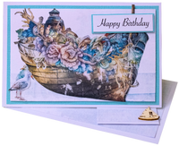 My Happy Place card kit - Cards with Marg Nautical
