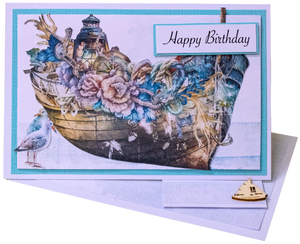 My Happy Place card kit - Cards with Marg Nautical