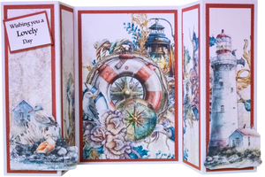 My Happy Place card kit - Cards with Marg Nautical