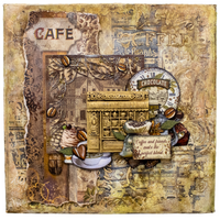 My Happy Place Coffee & Chocolate Canvas