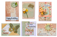 My Happy Place Card Kit - Eclectic Spring Cards
