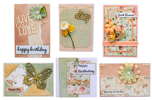 My Happy Place Card Kit - Eclectic Spring Cards