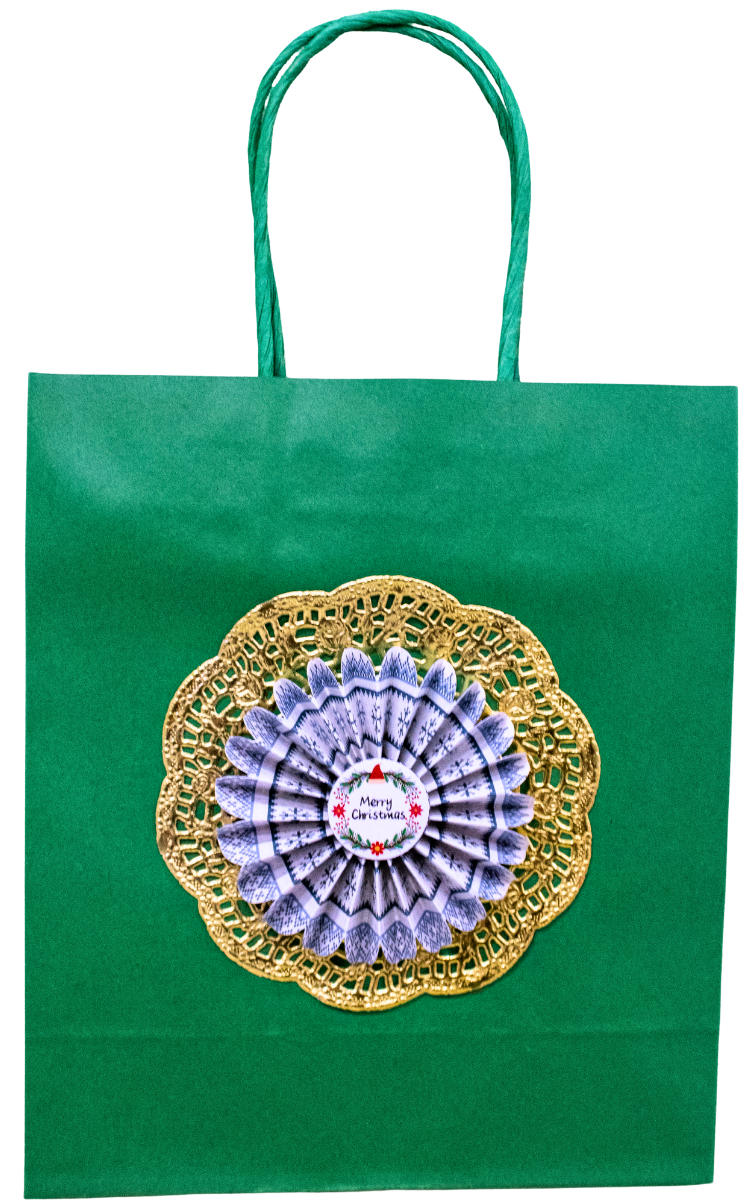 Friday 20th December 2024 - Mini Makes Rosette Gift Bag - 10am-12pm