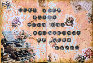Wednesday 21st May 2025 - Romance of the Written Word Art Journal - 9.30am-12.30pm