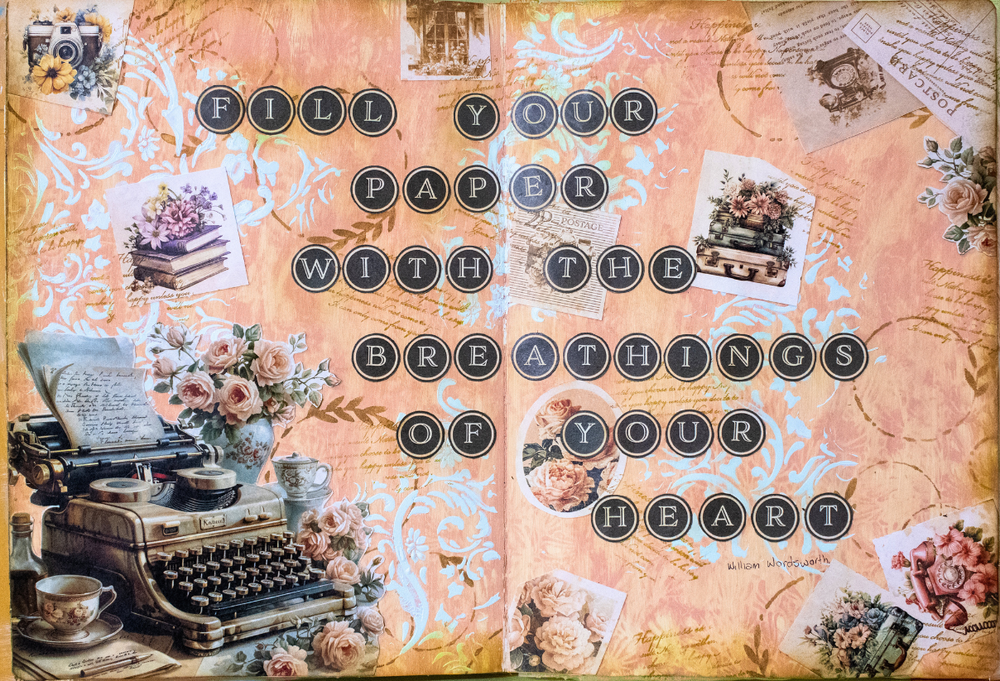 Wednesday 21st May 2025 - Romance of the Written Word Art Journal - 9.30am-12.30pm