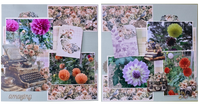 My Happy Place Double Layout Scrapbook Kit - Afternoon in the Park
