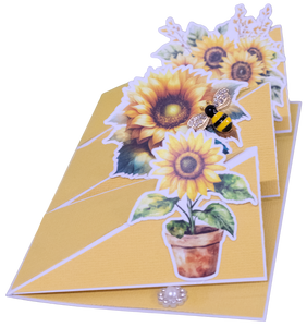 My Happy Place Card Kit - Sunflower Fields A (Craft Alive Exclusive Release)
