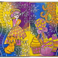 Saturday 4th October 2025 - Dylusions Journal - 9.30am-12.30pm