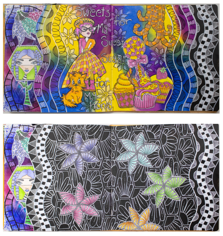 Saturday 4th October 2025 - Dylusions Journal - 9.30am-12.30pm