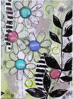 Wednesday 1st October 2025 - Flower Power Art Journal - 9.30am-12.30pm

