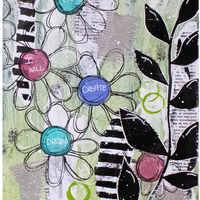 Wednesday 1st October 2025 - Flower Power Art Journal - 9.30am-12.30pm