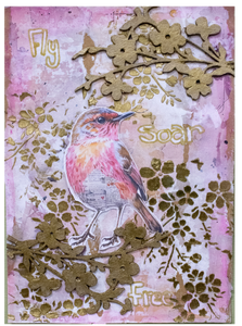 Friday 3rd October 2025 - Mixed Media Backgrounds - 10am-12pm