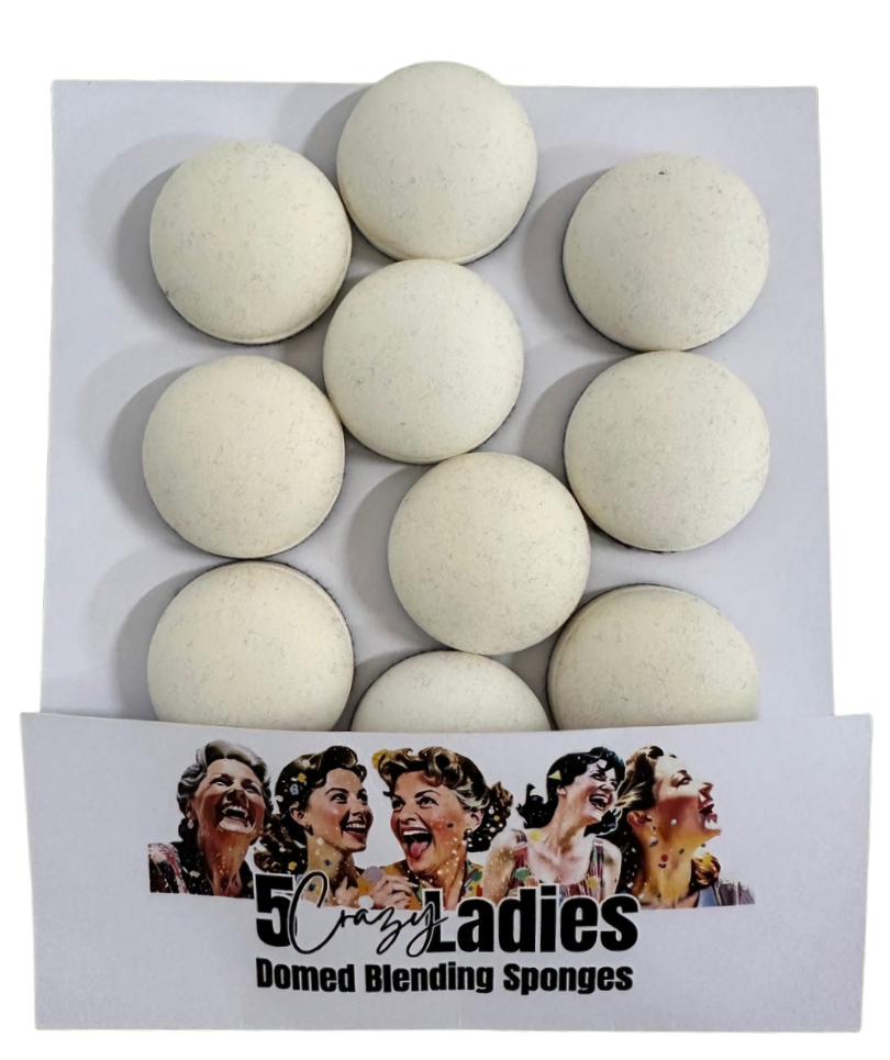 5 Crazy Ladies - Domed Blending Sponges (10pk)