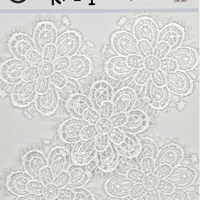 5 Crazy Ladies Lace - Flowers - 5 Pieces per pack