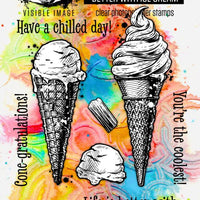 Visible Image Stamp Set - Better With Ice Cream