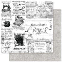 Paper Rose Vintage Backgrounds 1.0 12" x 12" Paper Collection

