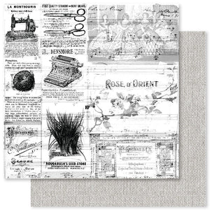 Paper Rose Vintage Backgrounds 1.0 12" x 12" Paper Collection