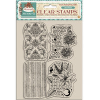 Stamperia Acrylic Stamp - The Nutcracker - Poinsettia
