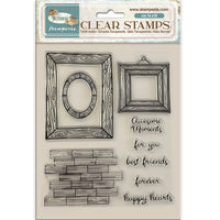 Stamperia Acrylic Stamp 14x18cm - Alterego - Frames
