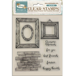 Stamperia Acrylic Stamp 14x18cm - Alterego - Frames