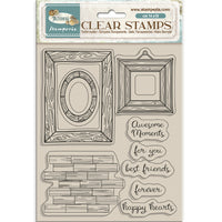 Stamperia Acrylic Stamp 14x18cm - Alterego - Frames
