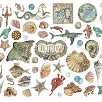 Stamperia Die Cuts - Songs of the Sea: Creatures