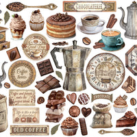 Stamperia Die Cuts - Coffee and Chocolate