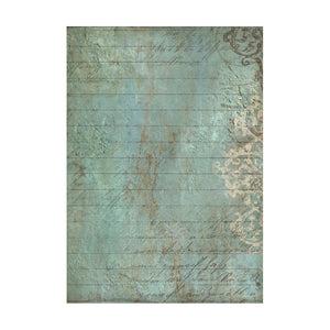 Stamperia Rice Paper A6 Backgrounds - Around The World 8pk