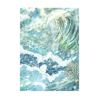 Stamperia Rice Paper A6 Backgrounds - Songs of the Sea 8pk