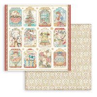 Stamperia Paper Pack 12" x 12" - Christmas Greetings
