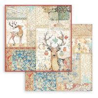 Stamperia Paper Pack 12" x 12" - Christmas Greetings
