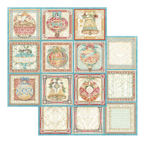 Stamperia Paper Pack 12" x 12" - Christmas Greetings