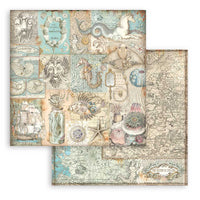 Stamperia Paper Pack 12" x 12" - Songs of the Sea
