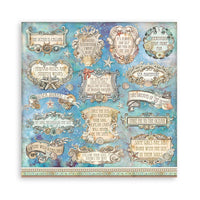 Stamperia Paper Pack 12" x 12" - Songs of the Sea
