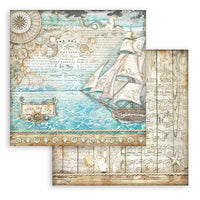 Stamperia Paper Pack 12" x 12" - Songs of the Sea
