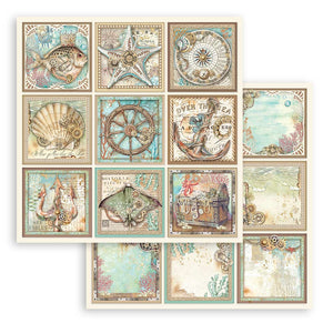 Stamperia Paper Pack 12" x 12" - Songs of the Sea