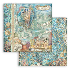 Stamperia Paper Pack 12" x 12" - Songs of the Sea