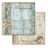 Stamperia Paper Pack 12" x 12" - Maxi Backgrounds Songs of the Sea
