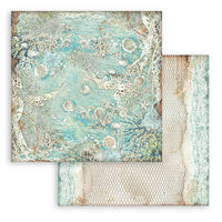Stamperia Paper Pack 12" x 12" - Maxi Backgrounds Songs of the Sea
