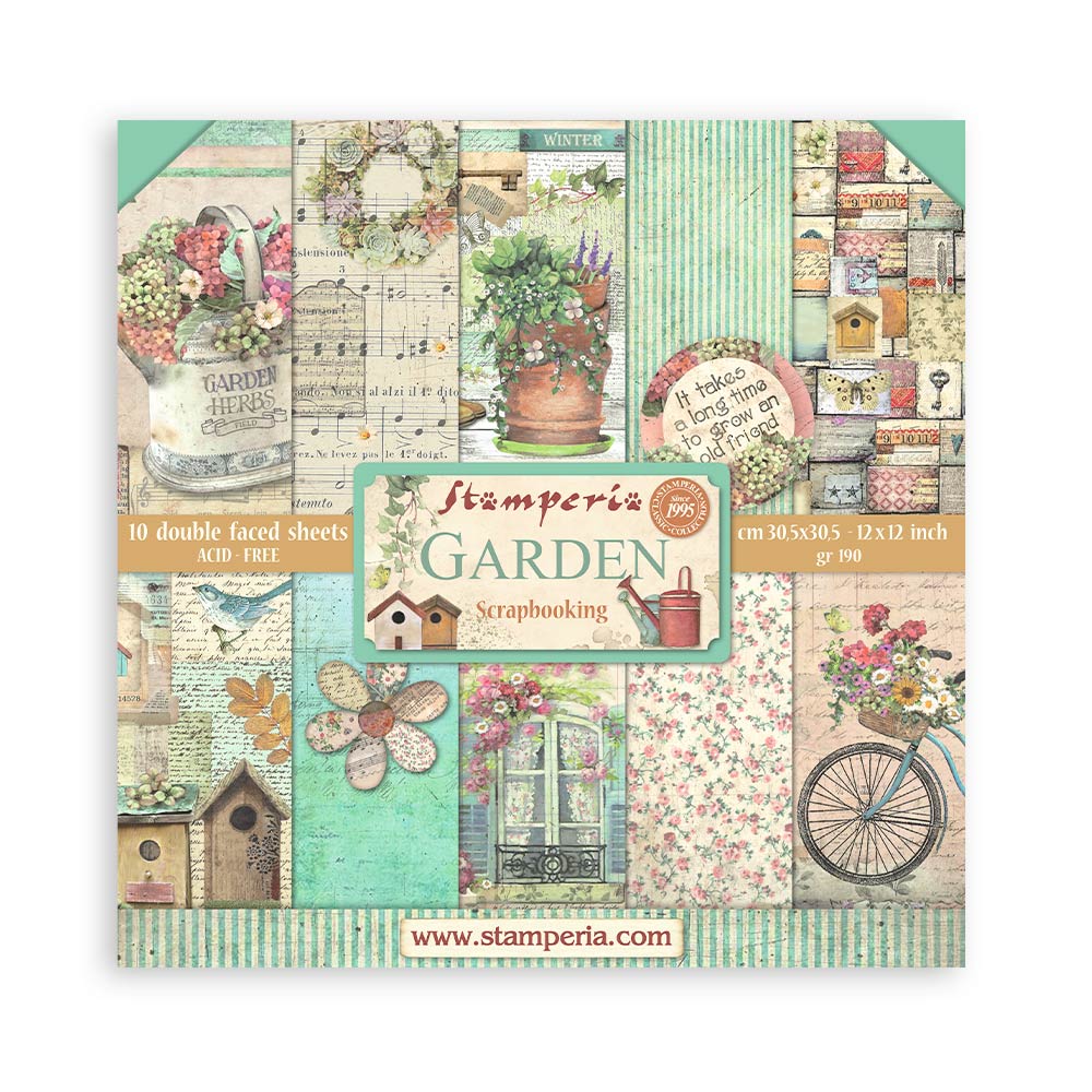 Stamperia Paper Pack 12